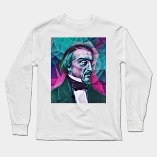 Vissarion Belinsky Portrait | Vissarion Belinsky Artwork 4 Long Sleeve T-Shirt